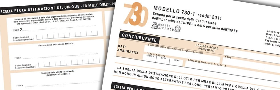 Sostienici con il tuo 5 per mille